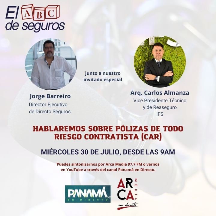 Afiche del episodio sobre pólizas de Todo Riesgo Contratista